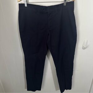 Original Penguin Navy 100% cotton with polyester lining.  34/30